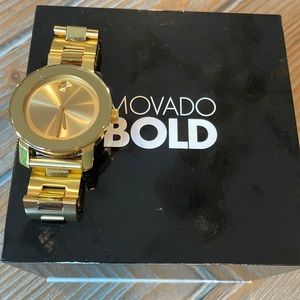 Movado BOLD womans watch- price reduced for cost of new battery